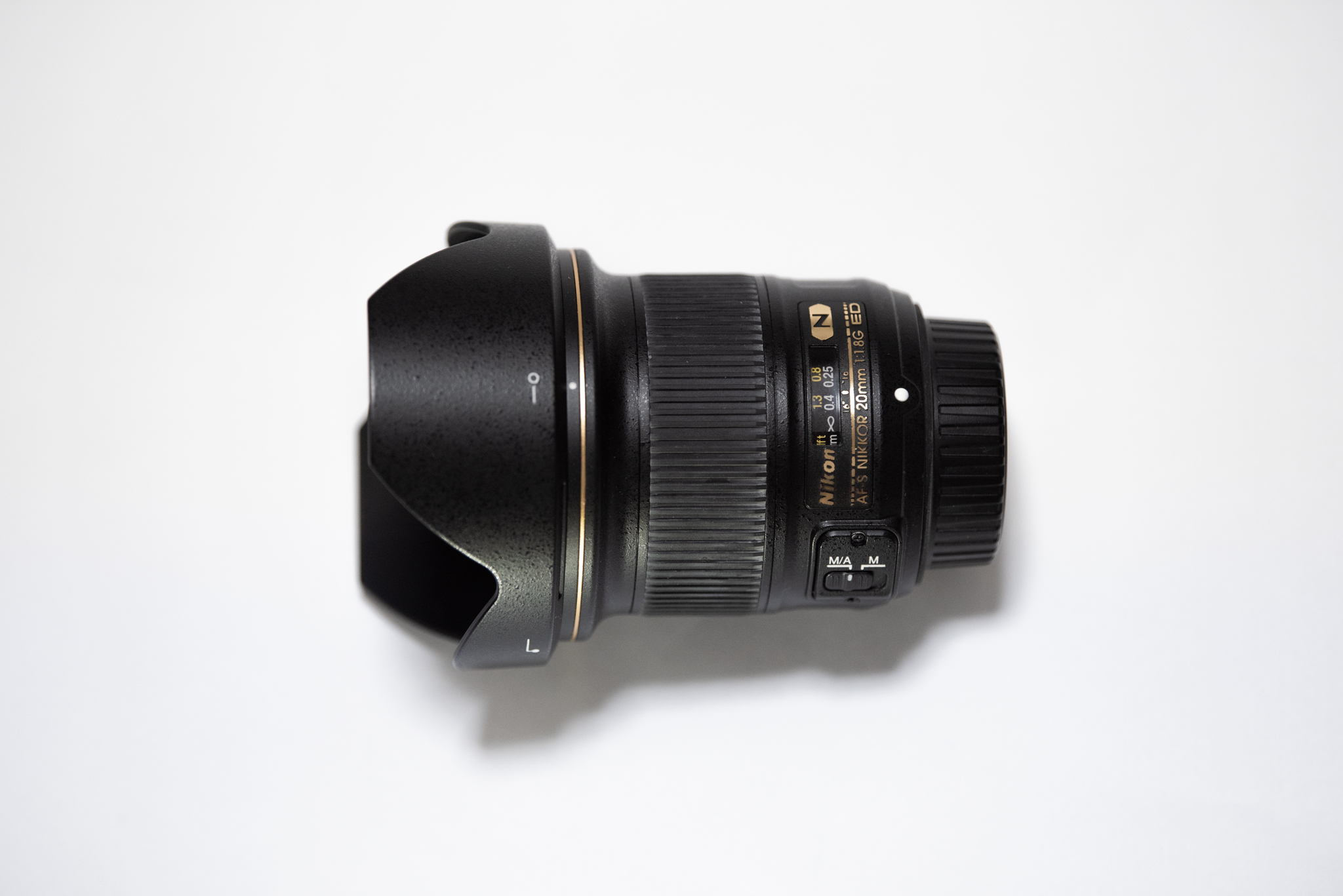 AF-S NIKKOR 20mm f/1.8G EDの外観写真3