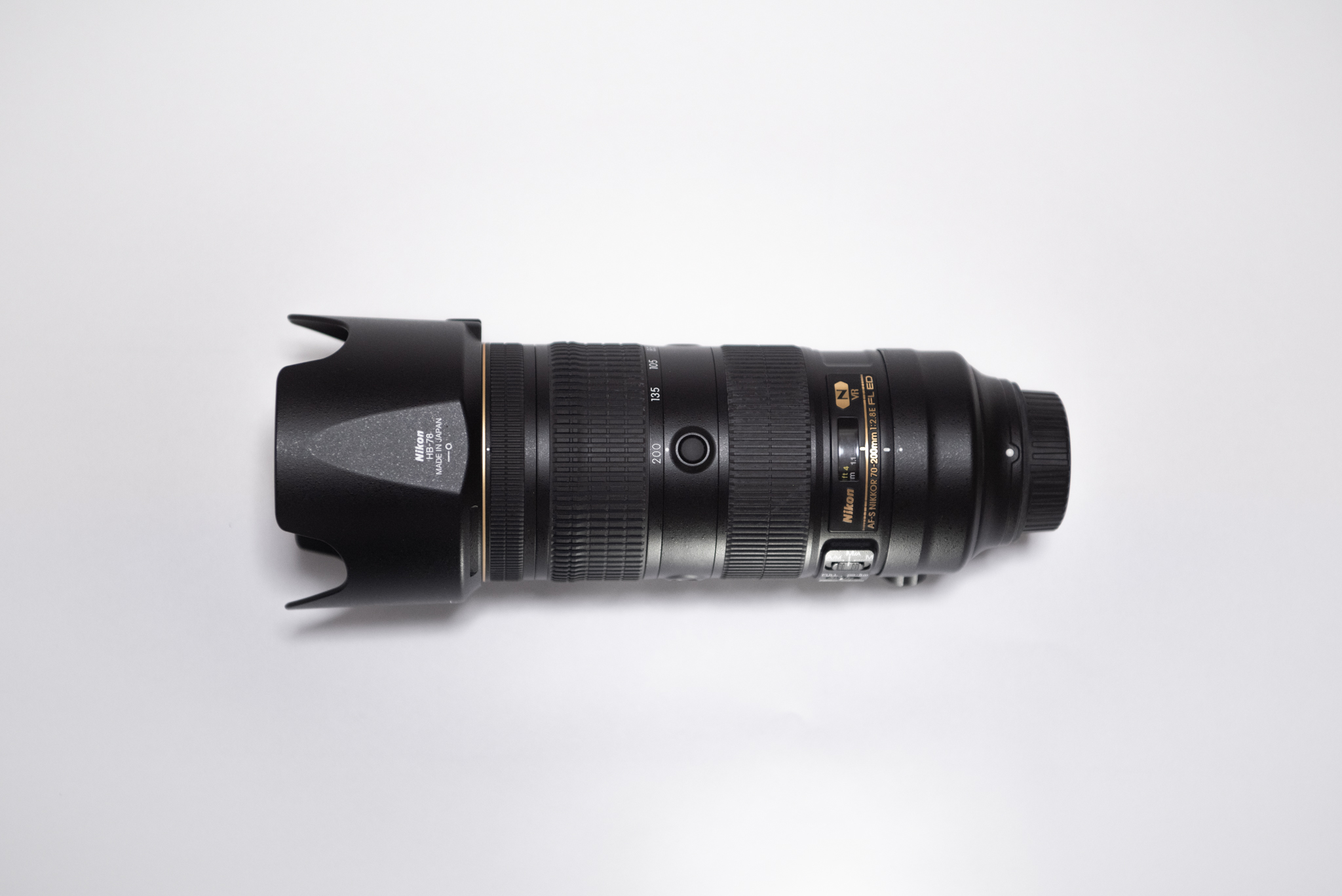 AF-S NIKKOR 70-200mm f/2.8E FL ED VRの外観写真3